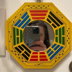 Dharma initiative hexagon mini wall mirror LOST